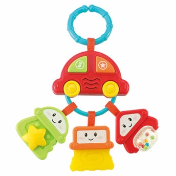 Chocalho Infantil de Bebê - Chaveiro com Sons - Winfun - Yes Toys