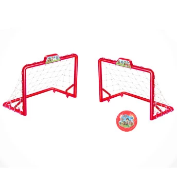 Mini Trave de Futebol - Chute a Gol - Patrulha Canina - Vermelho - Líder Brinquedos