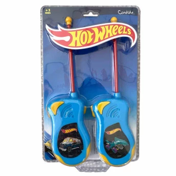 Comunicador Infantil - Walkie Talkie - Hot Wheels - Candide