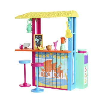 Conjunto e Cenário - Barbie Loves the Ocean - Quiosque de Praia - Mattel