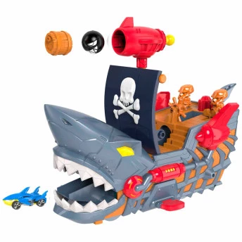Conjunto Lançador e Veículo - Beast Machines - Navio Pirata - Fun Divirta-se