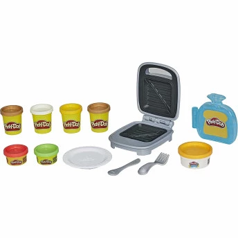 Conjunto Massa de Modelar - Play-Doh Kitchen - Sanduiche de Queijo - Hasbro
