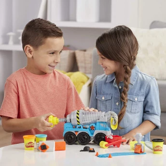 Conjunto Massa de Modelar - Play-Doh Wheels Caminhão de Cimento -  Hasbro