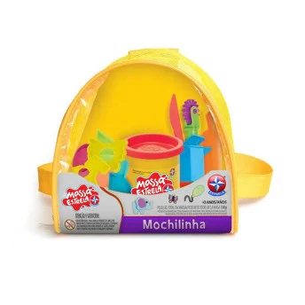 Conjunto Massinha de Modelar - Massa Estrela - Mochilinha - Estrela
