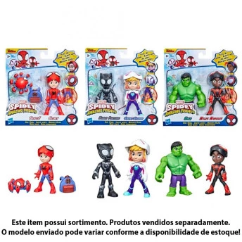 Mini Bonecos - Spidey and His Amazing Friends - Sortido - Hasbro