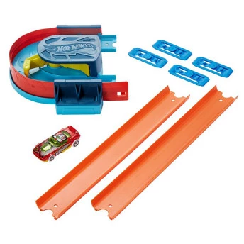 Conjunto Pista - Hot Wheels - Track Builder - Acelerador de Curva - Mattel