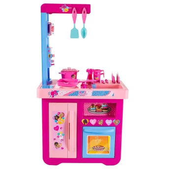 Cozinha Infantil Completa - Barbie Chef Master - Cotiplás