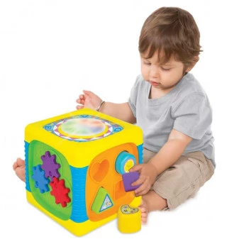 Cubo de Atividades Musical da WinFun - Yes Toys