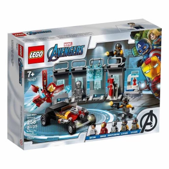 Depósito de Armas do Homem de Ferro - Marvel - 258 Pcs - Lego