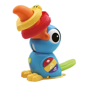 Figura Interativa - Tucano Baby Tony - Luz e Som - DM Toys