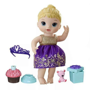 Baby Alive Hora da Festa Loira - Hasbro