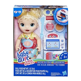 Baby Alive meu 1º Forninho - Loira - Hasbro
