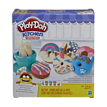 Massa de Modelar - Play-Doh Kitchen Creations - Donuts Divertidos - Hasbro