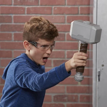 Nerf Power Moves - Martelo de Combate - Thor - Hasbro