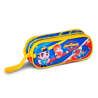 Estojo Infantil Escolar Duplo - Luccas Neto - Os Aventureiros - Clio Style
