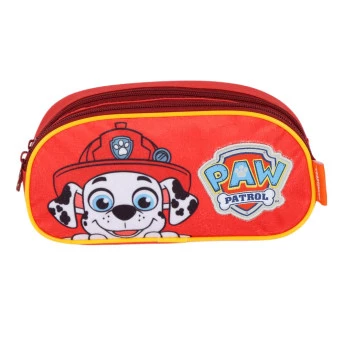 Estojo Infantil Escolar Duplo - Patrulha Canina - Marshall - Luxcel