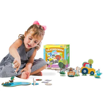 Cenário e Playset - Mundo Bita - Fazendinha - Nig Brinquedos