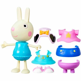 Figura - Peppa Pig - Estilos Divertidos - Coelha Rebecca - Hasbro