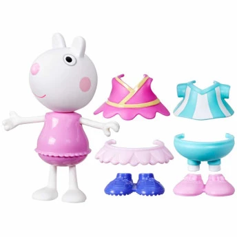 Figura - Peppa Pig - Estilos Divertidos - Ovelha Suzy - Hasbro