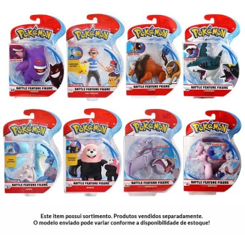Figura Articulada com Acessório - 11 cm - Pokémon - Sortido - Sunny Brinquedos