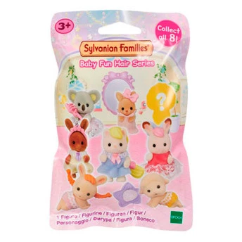 Figura com Acessório - Sylvanian Families - Bebê Surpresa - Cabelos Divertidos - Epoch Magia