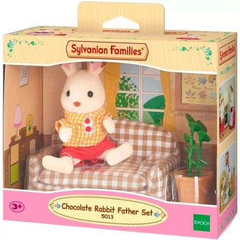 Figura com Acessório - Sylvanian Families - Papai no Sofá - Epoch Magia