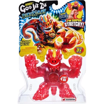 Figura de Apertar - 12 cm - Goo Jit Zu Dino X-Ray - Blazagon - Sunny Brinquedos