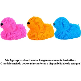 Figura de Apertar - 13 cm - Mania Flofys - Doguinho - Sortido - DM Toys