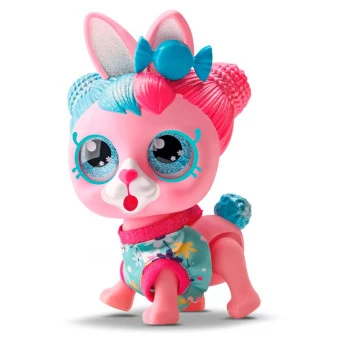 Figura de Vinil - Diver Surprise My Pet - Rosa - Divertoys