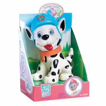 Figura de Vinil - Esquadrão Pet Baby - Cachorrinho - Dálmata - Super Toys