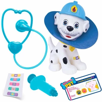 Figura de Vinil - Esquadrão Pet Dodói - Dálmata - Super Toys