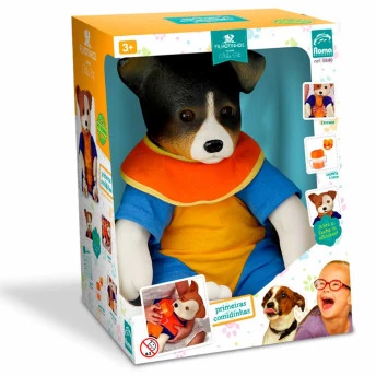Figura de Vinil - Filhotinho - Bebê Pet Reborn - Fox Paulistinha - Roma