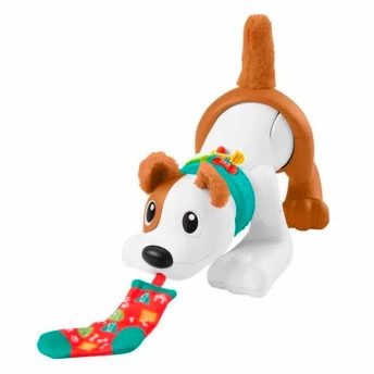 Figura Eletrônica - Cachorrinho Engatinha Comigo - 55 Sons - Fisher-Price