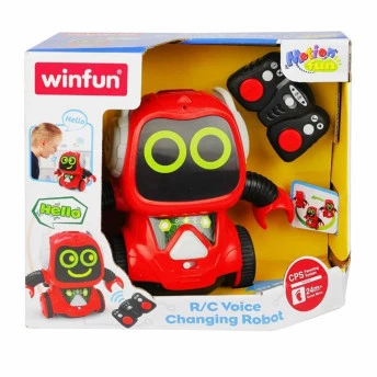 Figura Eletrônica com RC - Motion Fun - Robozinho Interativo - Winfun - Yes Toys