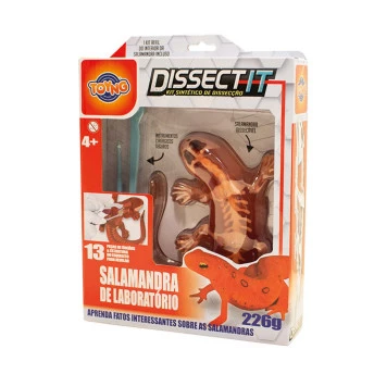 Figura Interativa - Dissect It - Laboratório - Salamandra - Toyng