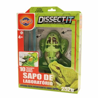 Figura Interativa - Dissect It - Laboratório - Sapo - Toyng
