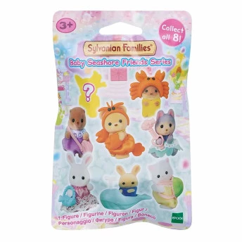 Figura Surpresa - Sylvanian Families - Bebê Amigos da Beira-Mar - Epoch Magia