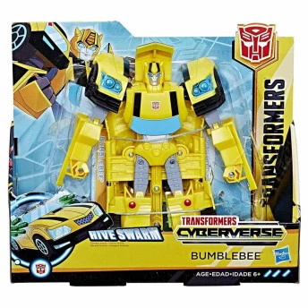 Figura Transformers - Cyberverse - Bumblebee - Hive Swarm - 18 cm - Hasbro