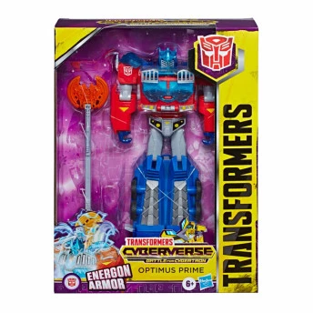 Figura Transformers - Cyberverse - Ultimate Class - Energon - Optimus Prime - 25 cm - Hasbro