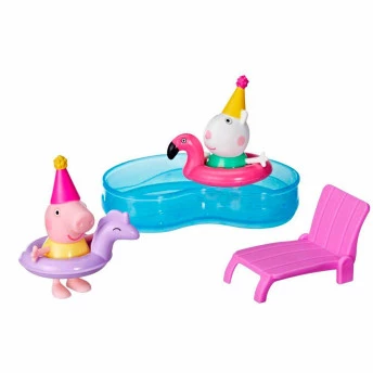 Figuras e Acessórios - Peppa Pig - Festa na Piscina - Hasbro