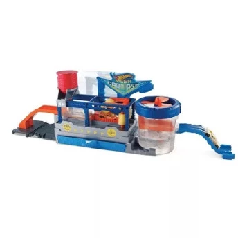Conjunto e Veículo - Hot Wheels City - Mega Lava Rápido - Mattel