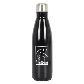 Garrafa Aço Inox - 500ml - Up4you - Clássica Preta - Luxcel