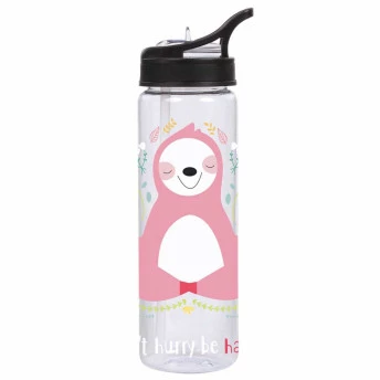 Garrafa Infantil Plástica - 670 ml - Container Fun - Preguiça - Dermiwil