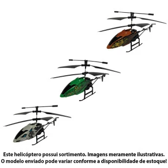 Helicóptero com Controle - Extremos e Remotos - Sortido - Toyng
