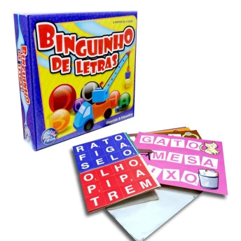 Jogo Binguinho de Letras - Pais e Filhos