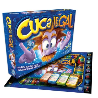 Jogo de Tabuleiro - Cuca Legal - Pais e Filhos