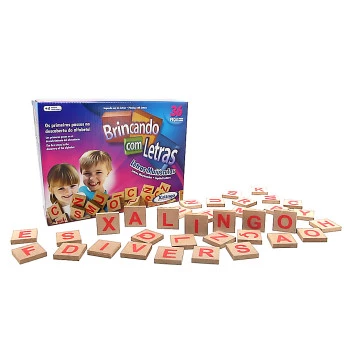Jogo Educativo - Brincando com Letras Maiúsculas - Xalingo 