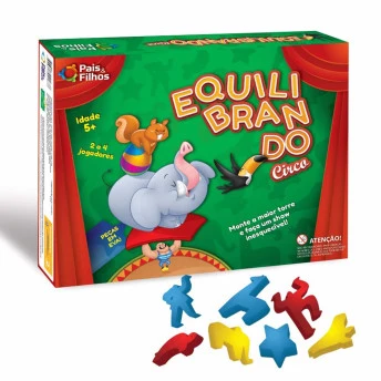 Jogo Equilibrando Circo - Pais e Filhos