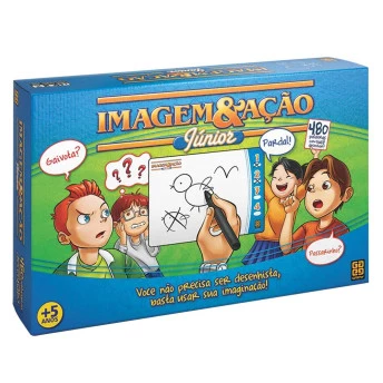 Jogo Infantil de Adivinhação - Imagem e Ação Júnior - Grow
