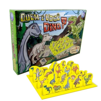 Jogo Infantil - Quem é Você? - Dino - Pais e Filhos. 